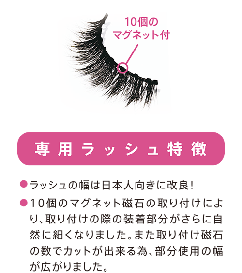 マグネット ラッシュ＆ライナー